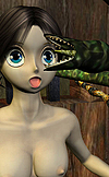 100% 3D teen will show you her perfect boobs