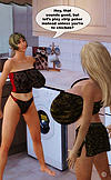 Strip poker leads to lesbian lick festival